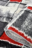 Dahlia 297 Dark Grey Red Runner