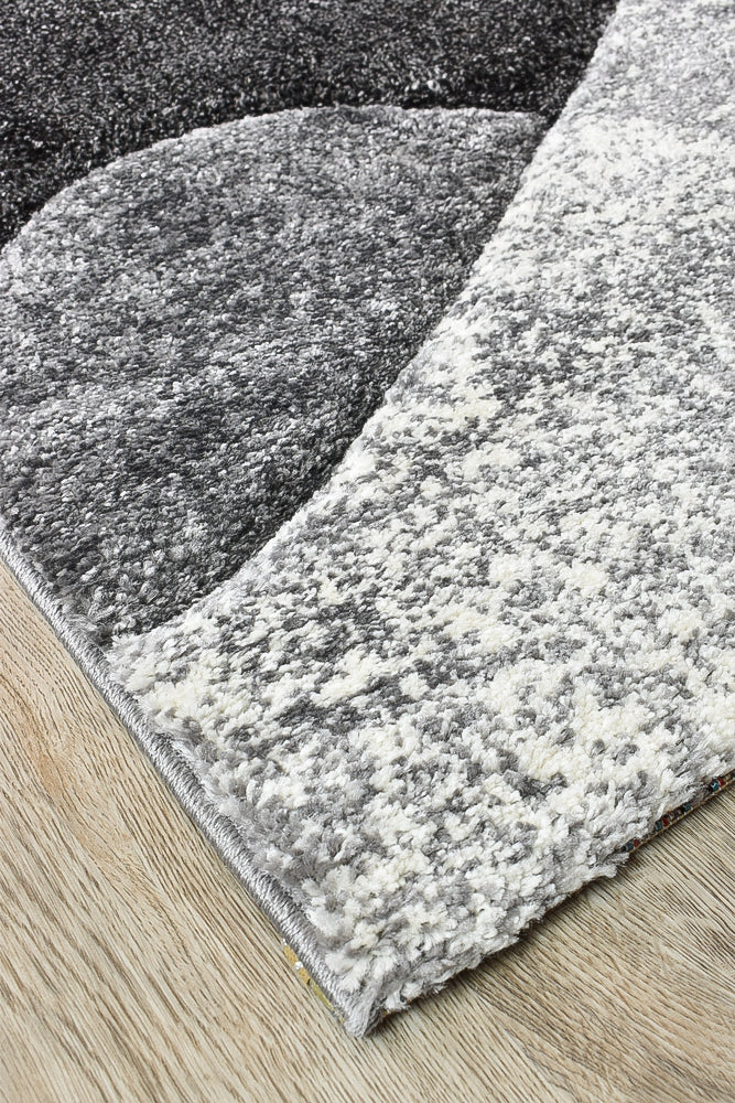 Dahlia 298 Dark Grey Light Grey Rug