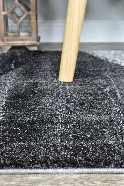 Dahlia 298 Dark Grey Light Grey Rug