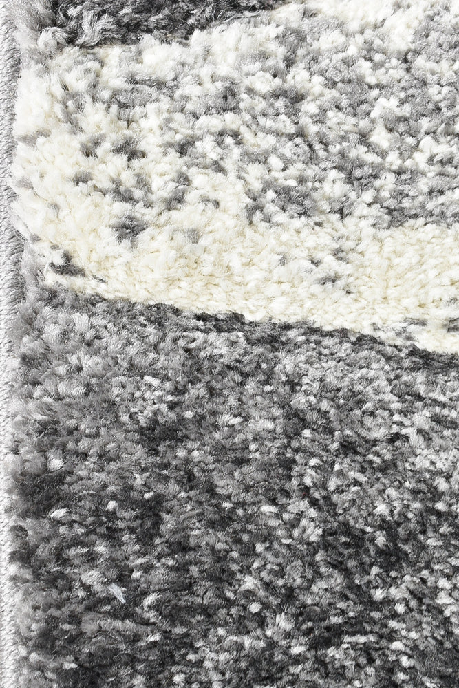 Dahlia 298 Dark Grey Light Grey Rug