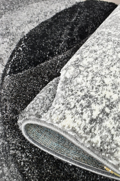 Dahlia 298 Dark Grey Light Grey Rug