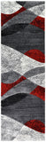 Dahlia 298 Dark Grey Red Runner