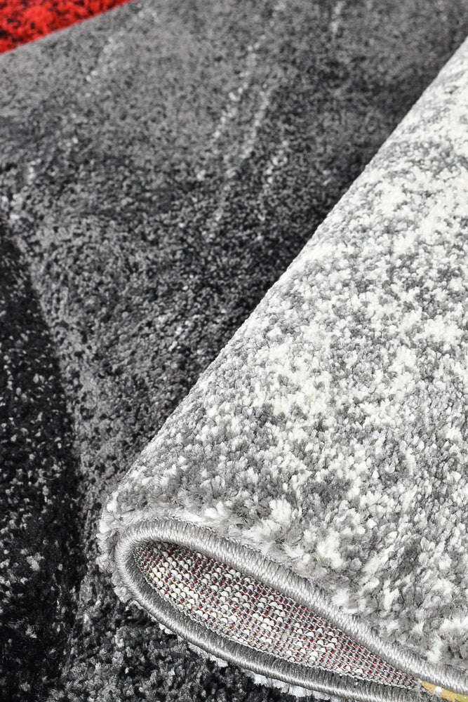 Dahlia 298 Dark Grey Red Runner