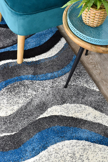Dahlia 300 Light Grey Blue Rug