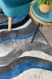 Dahlia 300 Light Grey Blue Runner