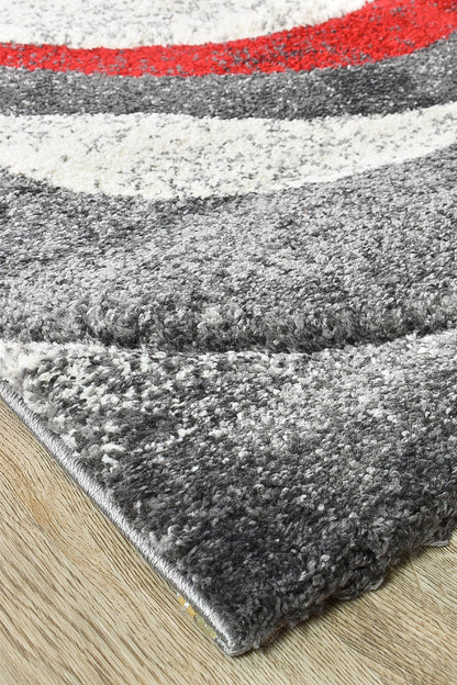 Dahlia 300 Light Grey Red Runner