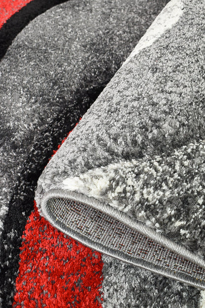 Dahlia 300 Light Grey Red Runner