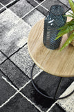 Dahlia 297 Dark Grey Black Rug