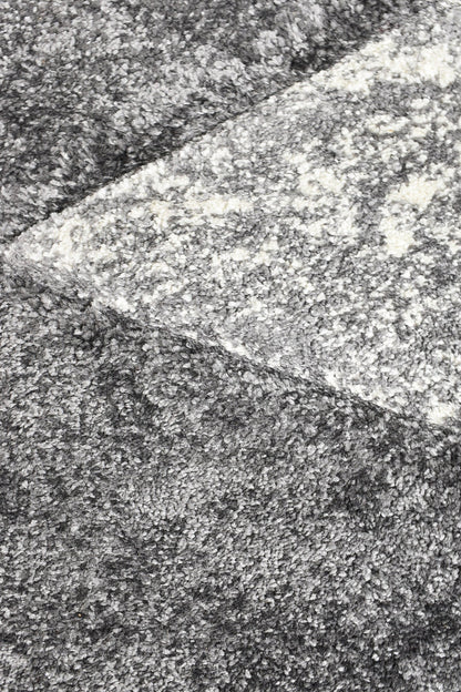 Dahlia 298 Dark Grey Light Grey Rug