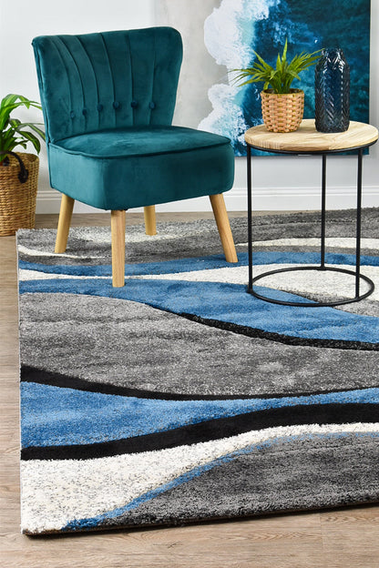 Dahlia 300 Light Grey Blue Rug