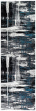 Dahlia 347 Light Grey Turquoise Rug
