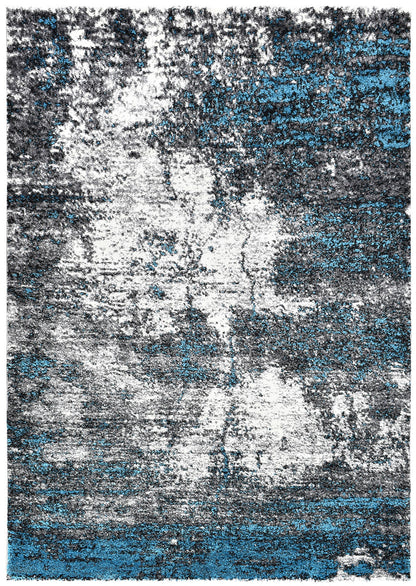 Dahlia 651 White Turquoise Rug