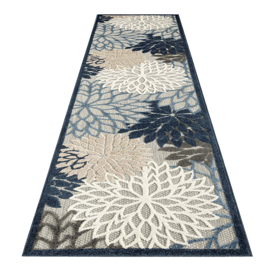 Monaco Blue Hallway Runner