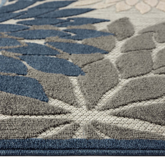 Monaco Blue Hallway Runner