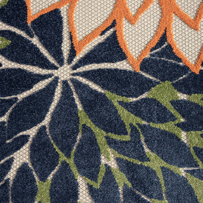 Monaco Green Round Rug