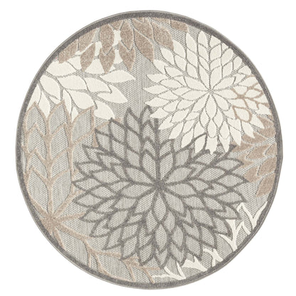 Monaco  Natural Round Rug