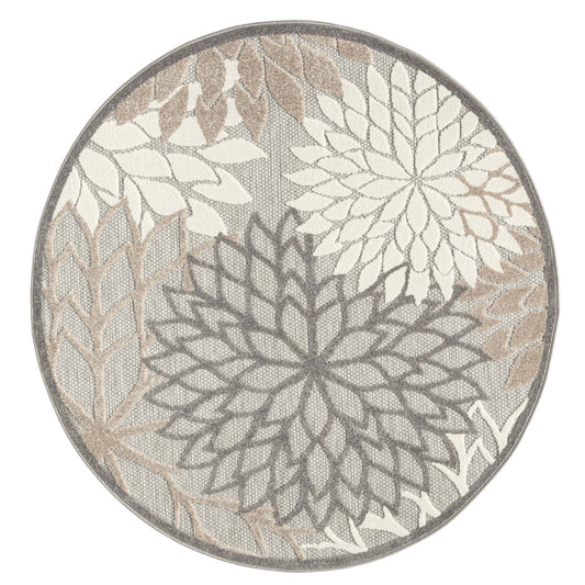 Monaco  Natural Round Rug