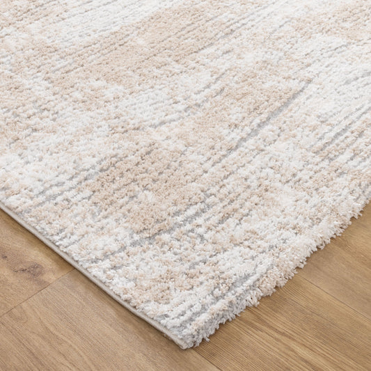 Nola Carved Beige Rug - N005