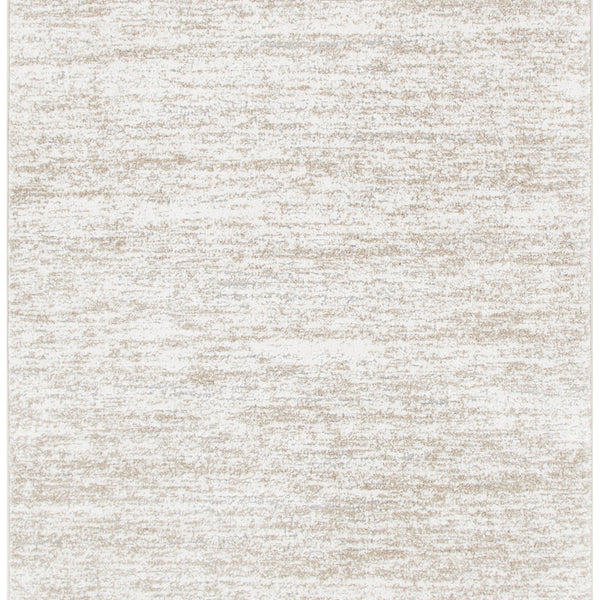 Nola Canvas Abstract Beige Rug - N009