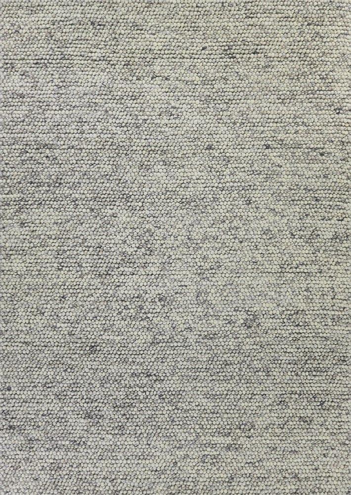 PEBBLES STONY PATH HAND WOVEN PURE WOOL FLOOR RUG
