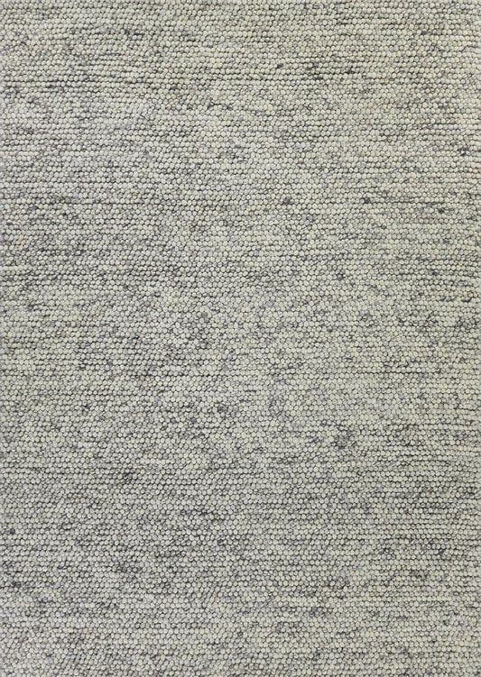PEBBLES STONY PATH HAND WOVEN PURE WOOL FLOOR RUG