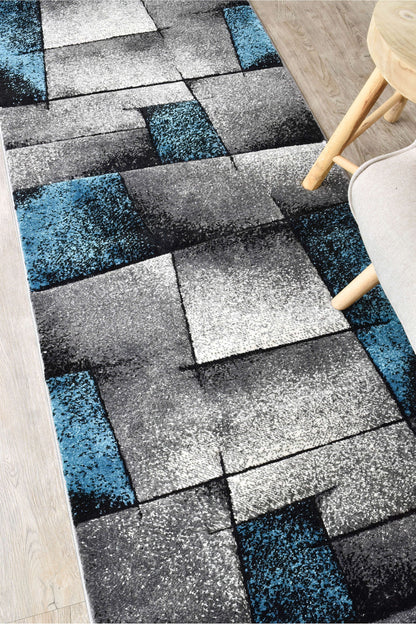 Novas 97A Grey Turquoise Runner
