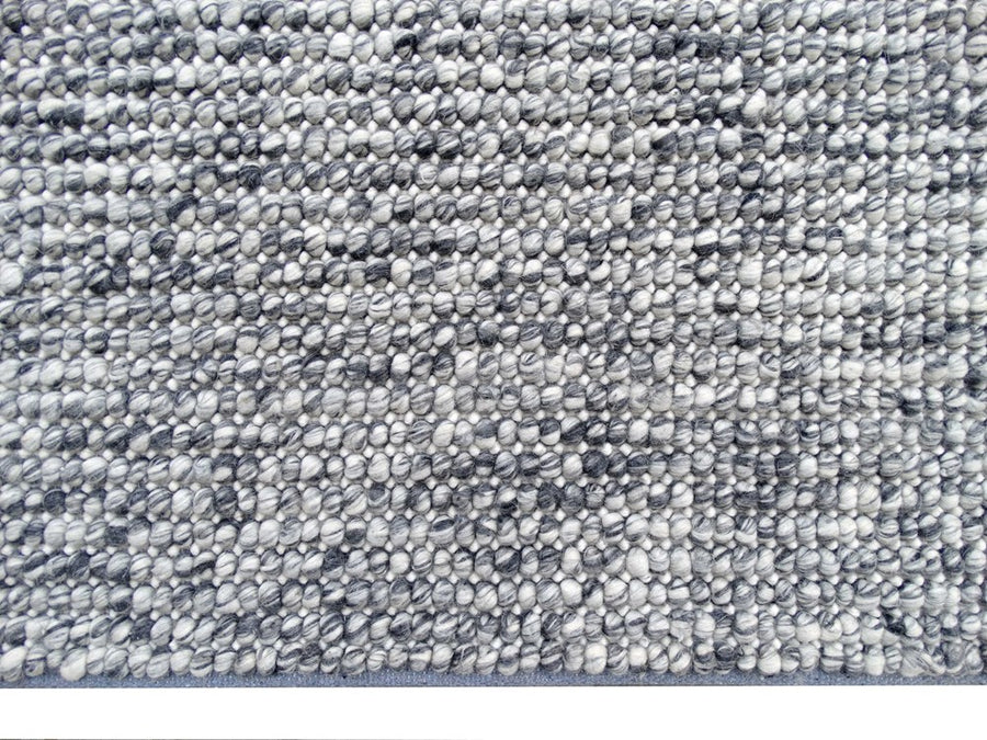 PEBBLES FLINT HAND WOVEN GREY RUG