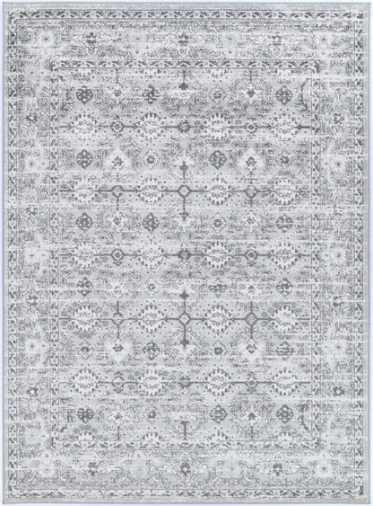 Provence Montpellier Grey Traditional Rug - PROV09