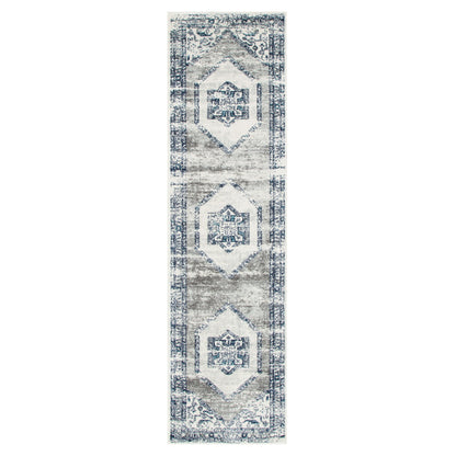 Provence Estve Navy Cream Ancient Rug - PROV24
