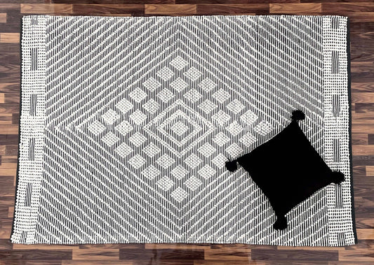 Radial Grey Rug