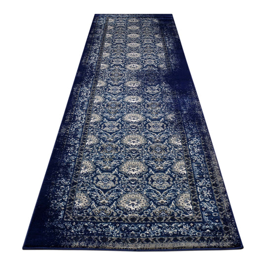 Sahara Navy Hallway Runner