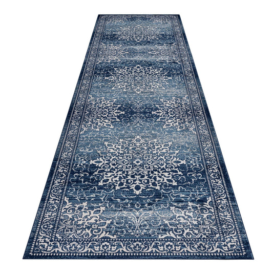 Sahara Navy Hallway Runner