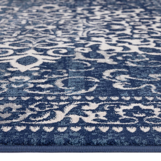 Sahara Navy Hallway Runner