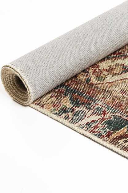 Treasure Matisse Red Washable Rug - VITAL 2869-00