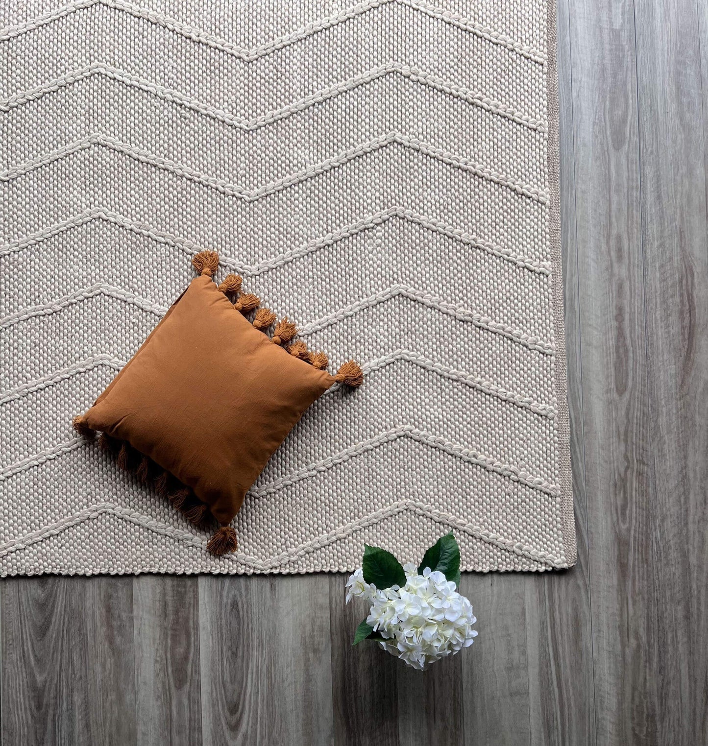 Waves Cream Rug