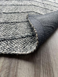 Waves Dark Grey Rug