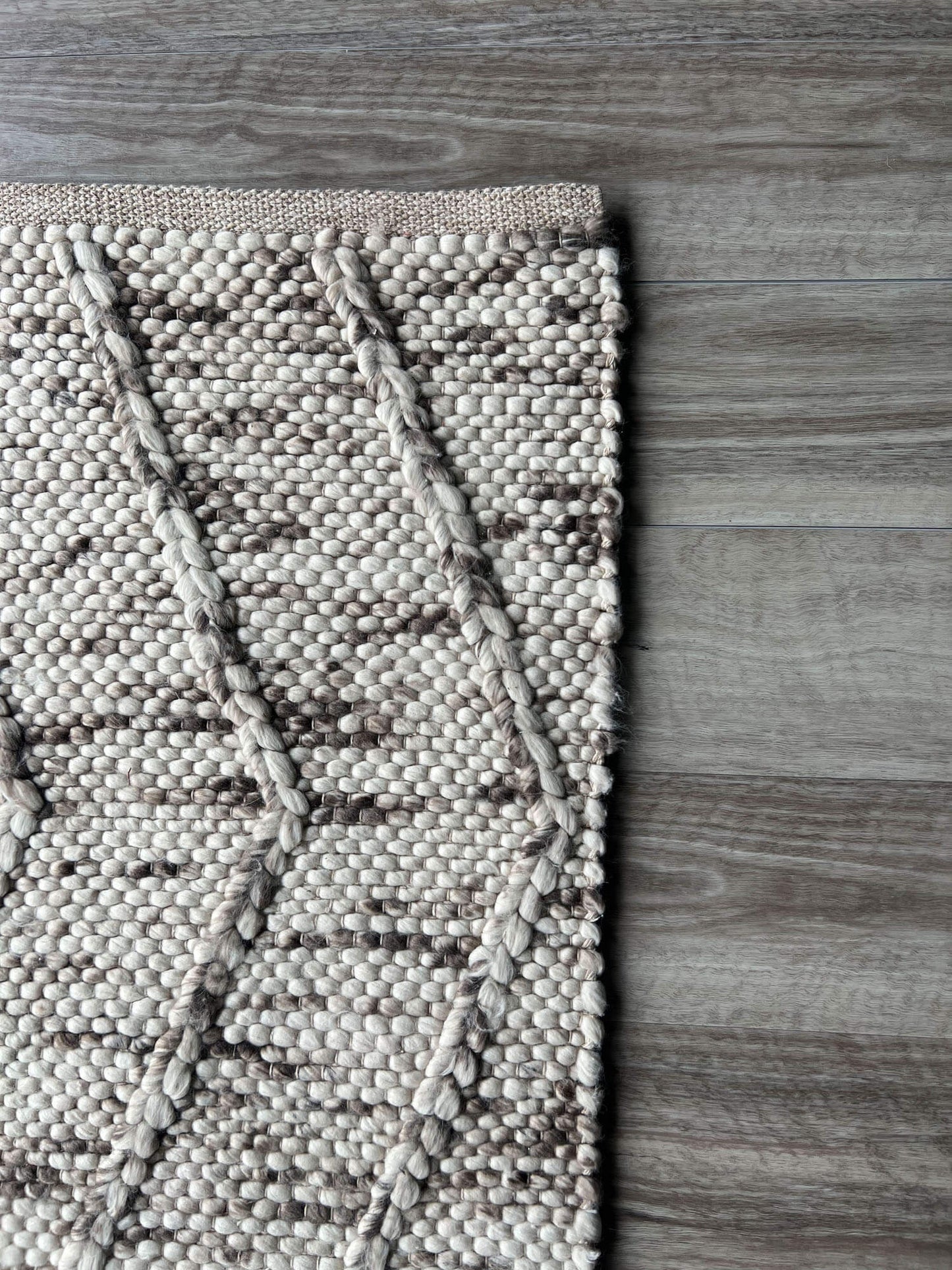 Waves Natural Rug