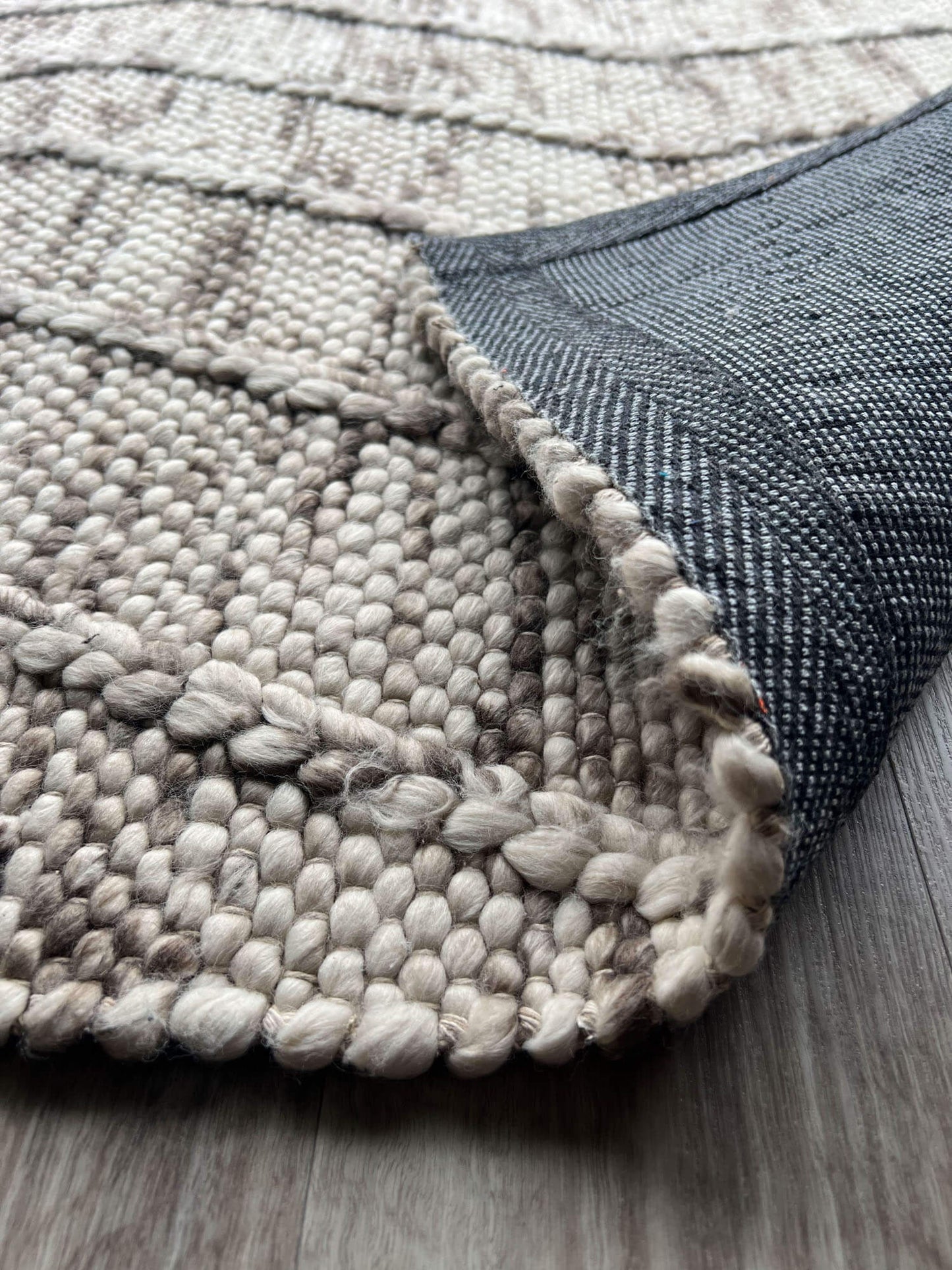 Waves Natural Rug