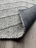 Waves Spotted Grey Rug