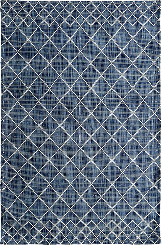 Cross Blue Rug