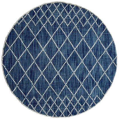 Cross Blue Rug