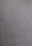 Faux Fur Silver Diamond Rug