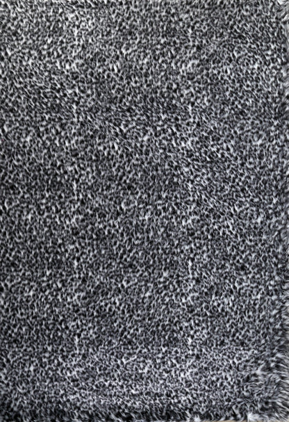 Faux Fur Leopard Rug