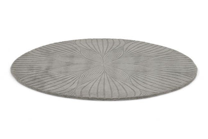 FOLIA ROUND GREY RUG