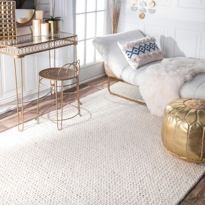 Penelope Braided Wool Area Rug