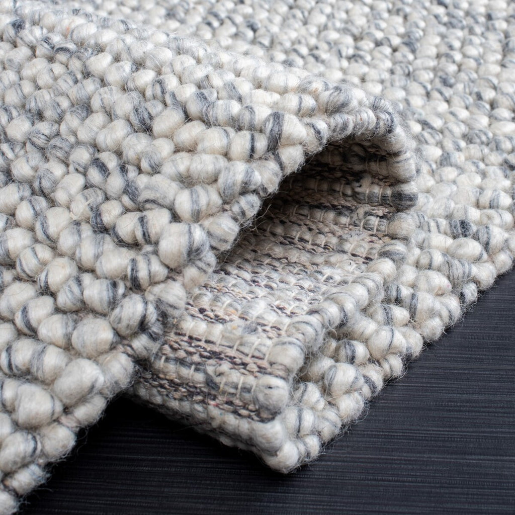 Pebble Hand Woven Light Grey Rug