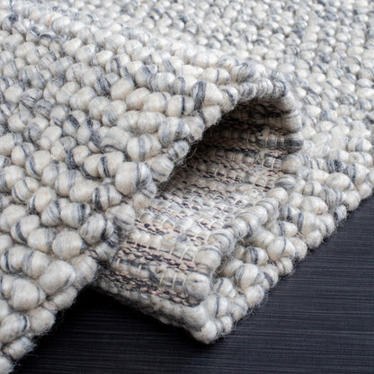Pebble Hand Woven Light Grey Rug