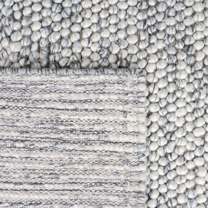 Pebble Hand Woven Light Grey Rug
