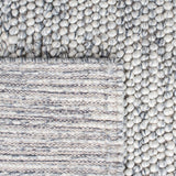 Pebble Hand Woven Light Grey Rug