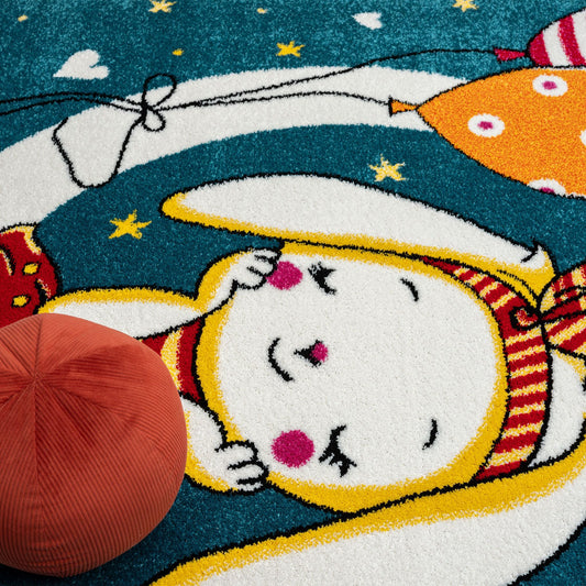 Kidszone Blue Rug